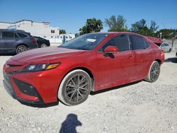 Salvage cars for sale at Opa Locka, FL auction: 2023 Toyota Camry SE Night Shade