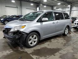 Vehiculos salvage en venta de Copart Ham Lake, MN: 2017 Toyota Sienna LE