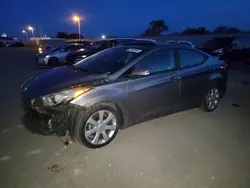 Salvage cars for sale at Franklin, WI auction: 2013 Hyundai Elantra GLS