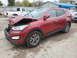 Salvage cars for sale at Wichita, KS auction: 2016 Hyundai Santa FE Sport