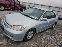 Salvage cars for sale from Copart Cahokia Heights, IL: 2004 Honda Civic Hybrid