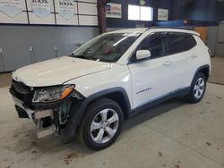 Salvage cars for sale at East Granby, CT auction: 2019 Jeep Compass Latitude