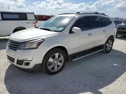 Salvage cars for sale at Arcadia, FL auction: 2014 Chevrolet Traverse LTZ