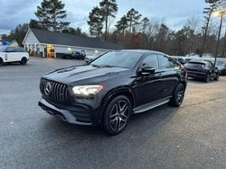 Buy Salvage Cars For Sale now at auction: 2021 Mercedes-Benz GLE Coupe AMG 53 4matic