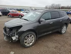 Salvage cars for sale at Davison, MI auction: 2015 Chevrolet Traverse LT