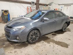 Vehiculos salvage en venta de Copart Nisku, AB: 2015 Toyota Corolla L