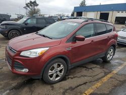 Vehiculos salvage en venta de Copart Woodhaven, MI: 2016 Ford Escape SE