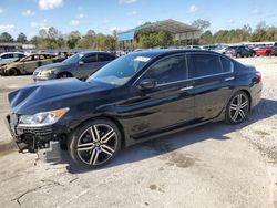 Salvage cars for sale at Florence, MS auction: 2016 Honda Accord Sport