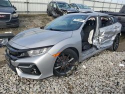 Vehiculos salvage en venta de Copart Cahokia Heights, IL: 2021 Honda Civic EX