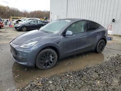 Salvage cars for sale at Windsor, NJ auction: 2021 Tesla Model Y