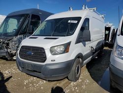 Salvage trucks for sale at Grand Prairie, TX auction: 2016 Ford Transit T-150