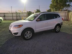 Salvage cars for sale at San Diego, CA auction: 2011 Hyundai Santa FE GLS