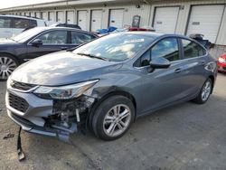 Salvage cars for sale at Louisville, KY auction: 2018 Chevrolet Cruze LT