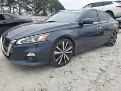 Salvage cars for sale at Loganville, GA auction: 2020 Nissan Altima Platinum