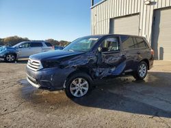 Salvage cars for sale at Memphis, TN auction: 2012 Toyota Highlander Base