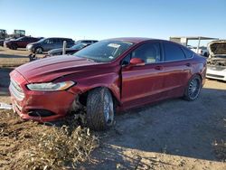 Salvage cars for sale at Amarillo, TX auction: 2013 Ford Fusion SE