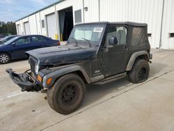 Salvage cars for sale at Gaston, SC auction: 2004 Jeep Wrangler / TJ SE