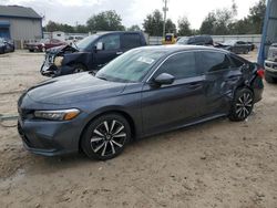 Salvage cars for sale at Midway, FL auction: 2024 Honda Civic EX