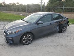 Salvage cars for sale from Copart Fort Pierce, FL: 2020 KIA Forte FE