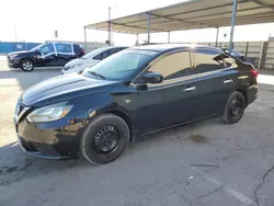 Salvage cars for sale at Anthony, TX auction: 2017 Nissan Sentra S