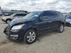 Salvage cars for sale at Harleyville, SC auction: 2014 Chevrolet Traverse LTZ