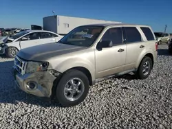 Salvage cars for sale at Taylor, TX auction: 2010 Ford Escape XLS