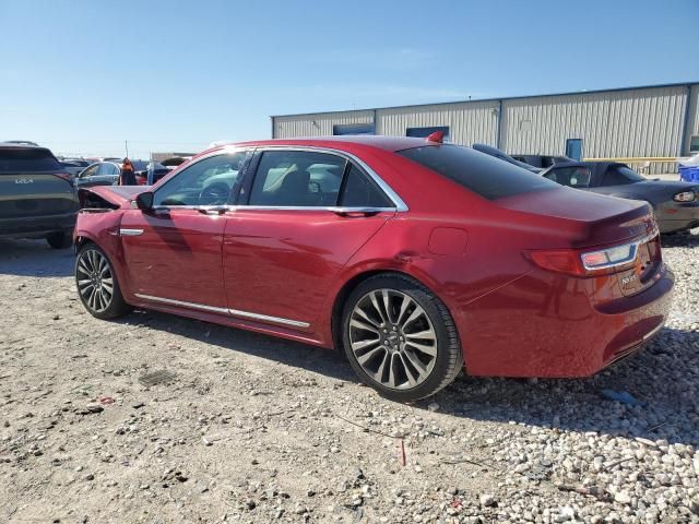 2018 Lincoln Continental Select