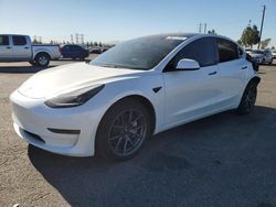 Salvage cars for sale at Rancho Cucamonga, CA auction: 2023 Tesla Model 3