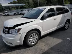 2018 Dodge Journey SE en venta en Savannah, GA