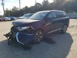 Salvage cars for sale at Savannah, GA auction: 2020 Mitsubishi Outlander SE