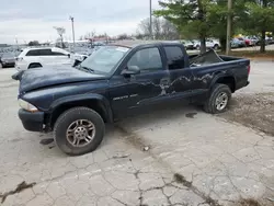 Salvage cars for sale from Copart Chicago: 2002 Dodge Dakota Sport