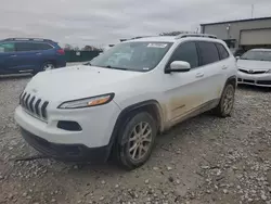 Salvage cars for sale at Wayland, MI auction: 2018 Jeep Cherokee Latitude Plus