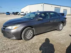 Salvage cars for sale from Copart Haslet, TX: 2015 Toyota Camry LE