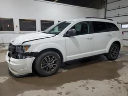 Salvage cars for sale from Copart Blaine, MN: 2018 Dodge Journey SE