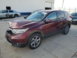 Salvage cars for sale at Farr West, UT auction: 2018 Honda CR-V EX