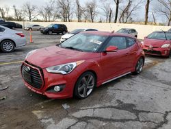 Salvage cars for sale at Bridgeton, MO auction: 2013 Hyundai Veloster Turbo