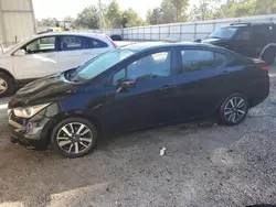 Salvage cars for sale at Midway, FL auction: 2021 Nissan Versa SV