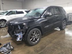 Jeep salvage cars for sale: 2021 Jeep Grand Cherokee Limited