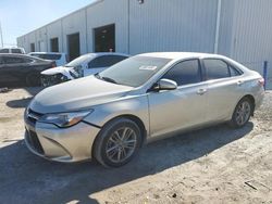 Salvage cars for sale at Jacksonville, FL auction: 2017 Toyota Camry LE