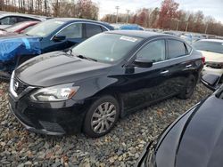 Nissan salvage cars for sale: 2017 Nissan Sentra S