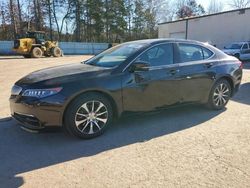 Salvage cars for sale at Ham Lake, MN auction: 2015 Acura TLX Tech