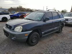 Salvage cars for sale from Copart Hillsborough, NJ: 2004 Hyundai Santa FE GLS