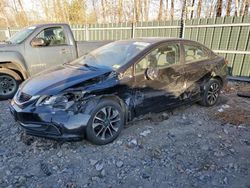 Salvage cars for sale at Candia, NH auction: 2013 Honda Civic EX