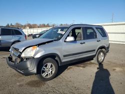 Honda salvage cars for sale: 2002 Honda CR-V EX