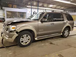 Salvage cars for sale at Wheeling, IL auction: 2006 Ford Explorer Eddie Bauer