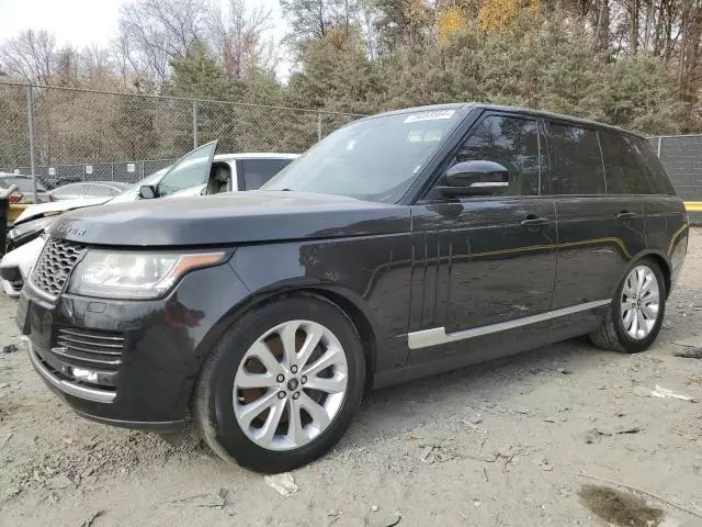 2013 Land Rover Range Rover HSE