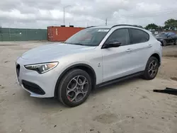 Alfa Romeo salvage cars for sale: 2021 Alfa Romeo Stelvio Sport