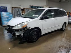 Salvage cars for sale at Elgin, IL auction: 2010 Toyota Sienna CE