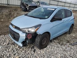 Chevrolet Spark salvage cars for sale: 2016 Chevrolet Spark LS