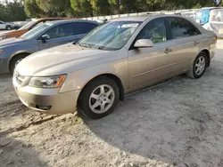 Salvage cars for sale at Ocala, FL auction: 2006 Hyundai Sonata GLS